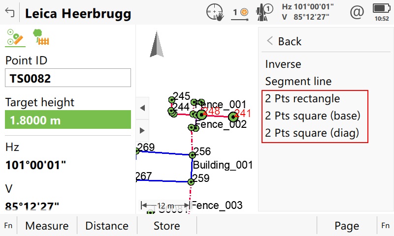 rec square from context menu